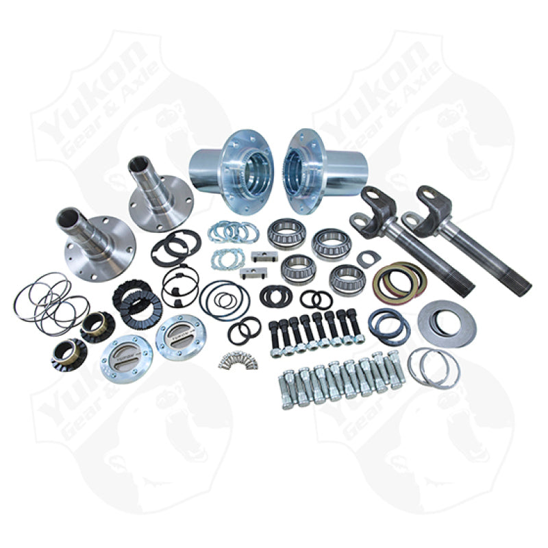 Yukon Gear Spin Free Locking Hub Conversion Kit For Dana 60 & Aam / 00-08 SRW Dodge Wheel Hubs Yukon Gear & Axle