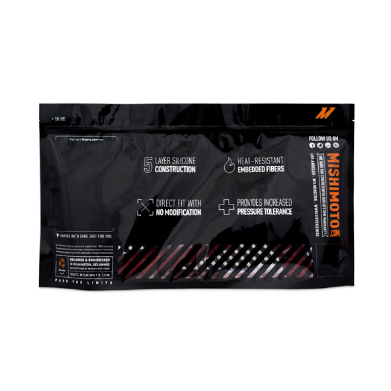 Mishimoto 2015 Subaru WRX Black Silicone Engine Air Box Hose Kit Air Intake Components Mishimoto