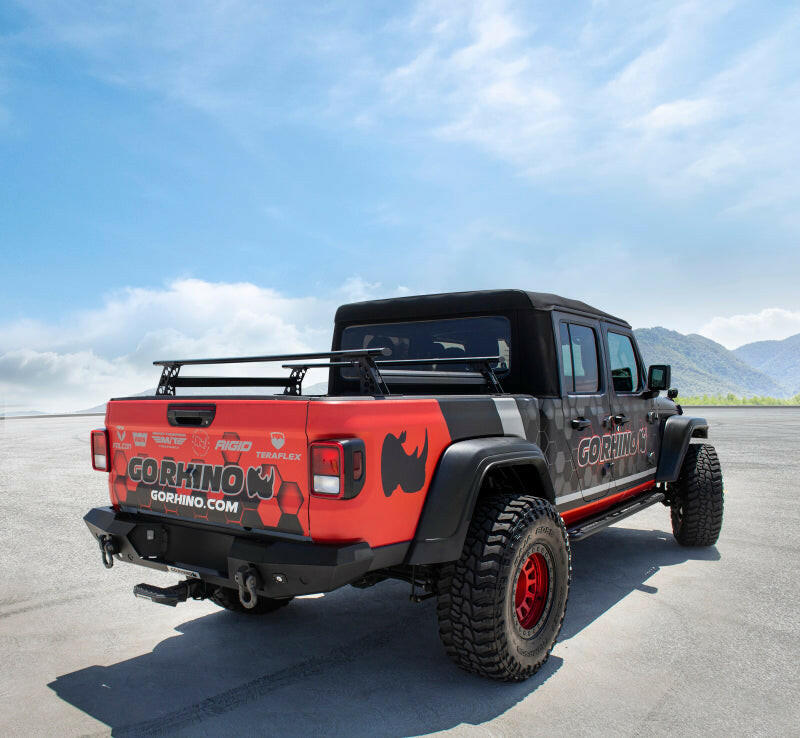 Go Rhino Universal XRS 37 3/4 Cross Rail Accessory Set - Tex. Black Truck Bed Rack Go Rhino