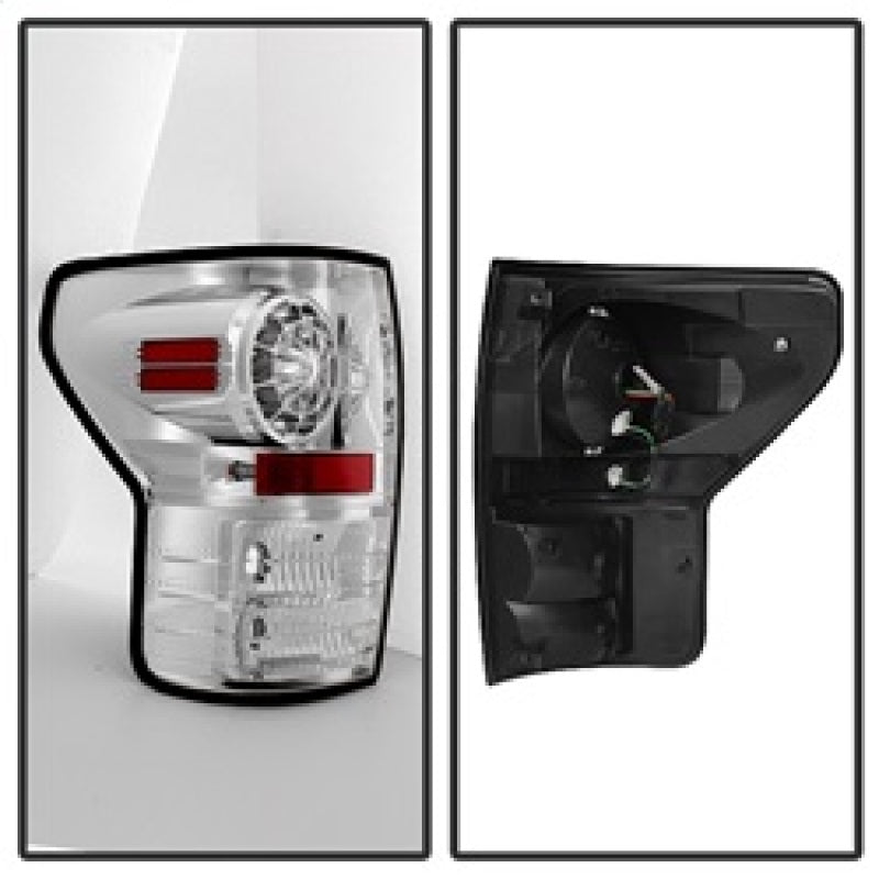 Spyder Toyota Tundra 07-13 LED Tail lights Chrome ALT-YD-TTU07-LED-C Tail Lights SPYDER