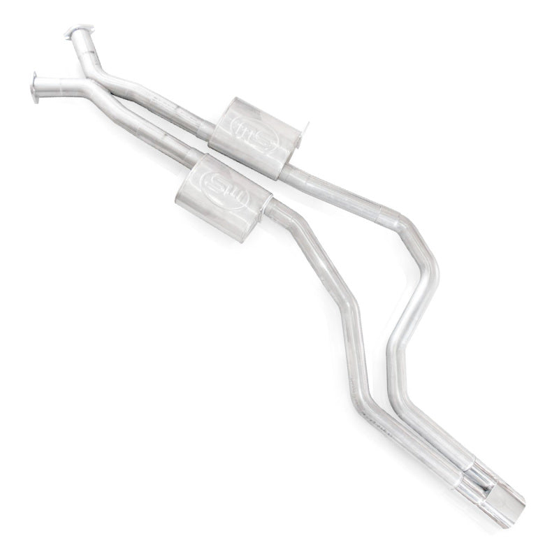 Stainless Works 2004 GTO 3in Catback Chambered Mufflers X-Pipe Slash Cut Tips Catback Stainless Works