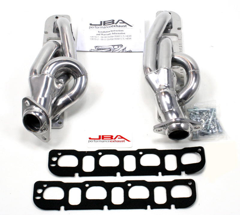 JBA 09-19 RAM 5.7L HEMI 1-5/8in Primary Silver Ctd Cat4Ward Header Headers & Manifolds JBA