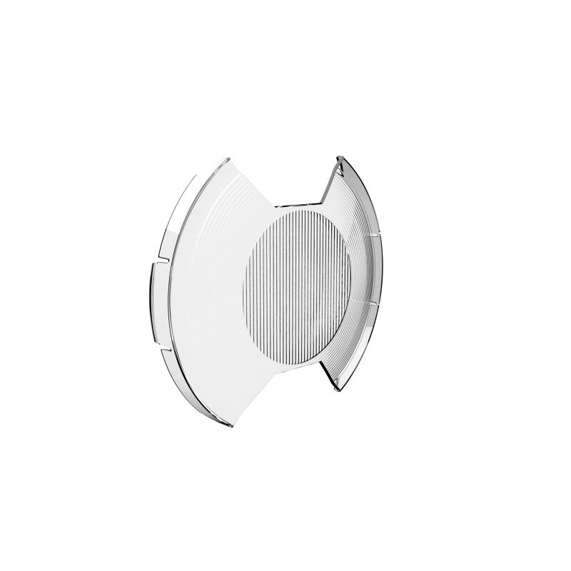 KC HiLiTES SlimLite 8in. LED Light Shield SAE Driving (Shield Only) - Clear Light Covers and Guards KC HiLiTES