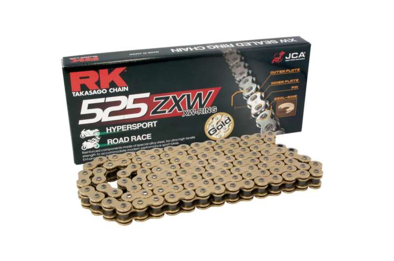 RK Chain GB525ZXW-100L XW-Ring - Gold Chains RK Chain