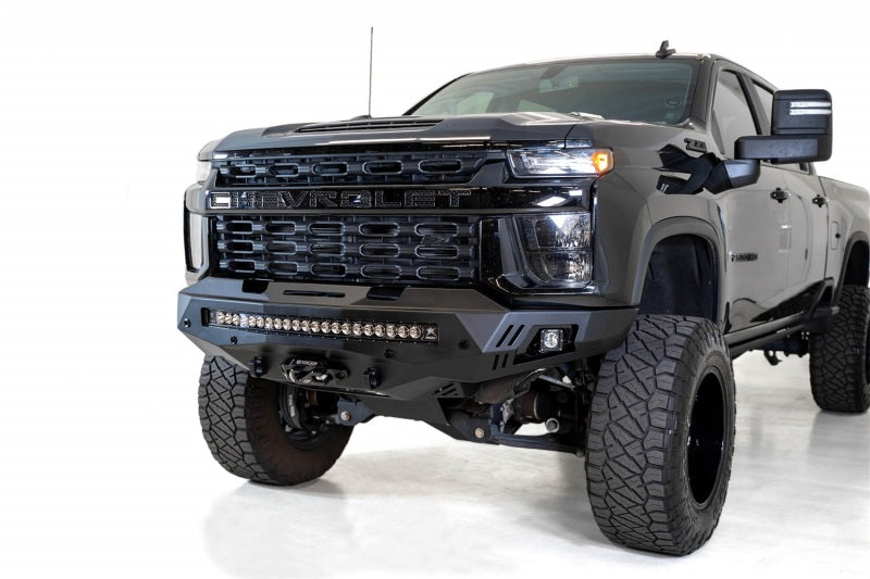 Addictive Desert Designs 2020 Chevy Silverado 2500/3500 Stealth Fighter Front Bumper Bumpers - Steel Addictive Desert Designs