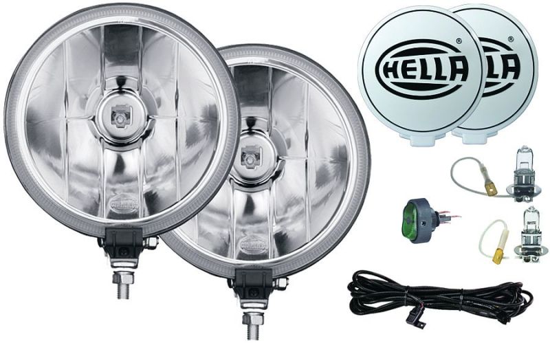 Hella 700FF H3 12V/55W Halogen Driving Lamp Kit Driving Lights Hella