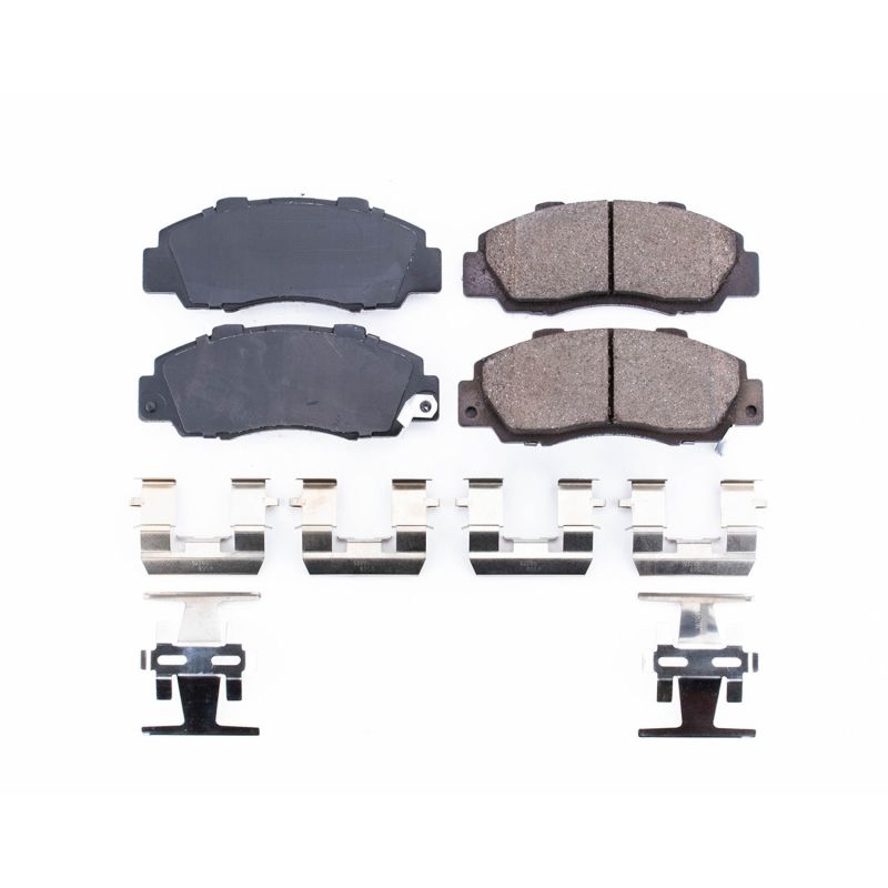 Power Stop 97-99 Acura CL Front Z17 Evolution Ceramic Brake Pads w/Hardware Brake Pads - OE PowerStop