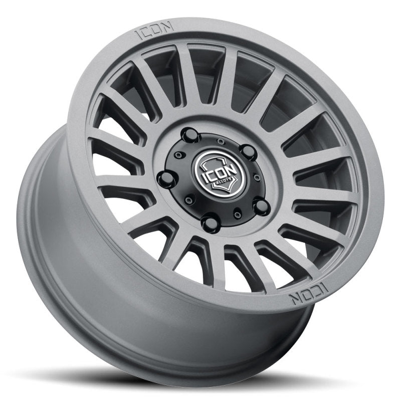 ICON Recon SLX 17x8.5 6x5.5 BP 25mm Offset 5.75in BS 95.1mm Bore Charcoal Wheel Wheels - Cast ICON