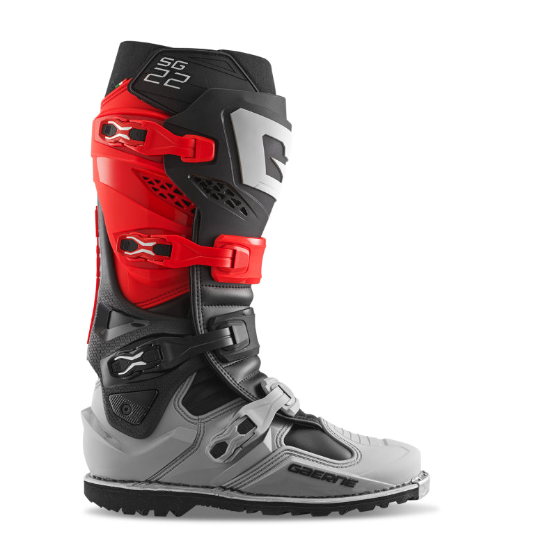 Gaerne SG22 Limited Edition Gore-Tex Enduro Boot Red/Black/Grey LE Size - 13 Motorcycle Boots Gaerne