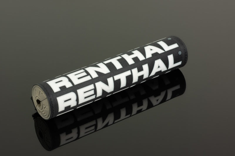 Renthal Vintage SX Pad - Black/ Silver/ White Bar Pads Renthal