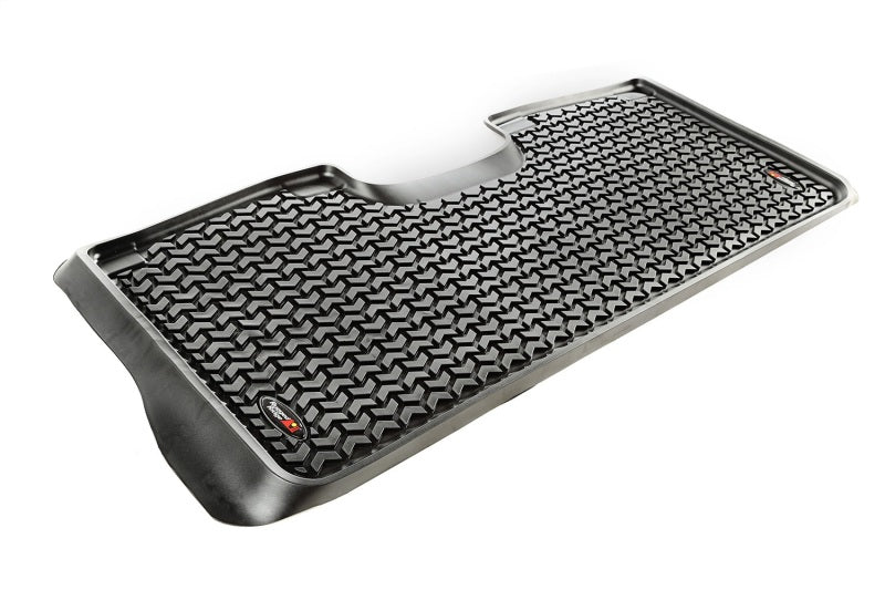 Rugged Ridge Floor Liner Front/Rear Black 2015-2017 Ford F-150 / Raptor Floor Mats - Rubber Rugged Ridge