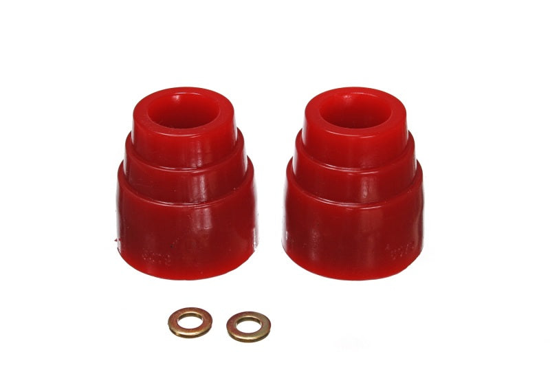 Energy Suspension Bump Stop Universal 2-1/2 Tall - Red Bushing Kits Energy Suspension