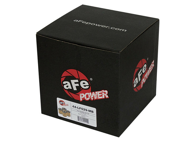aFe Pro GUARD D2 Oil Filter 06-19 BMW Gas Cars L6-3.0T N54/55 - 4 Pack Oil Filters aFe