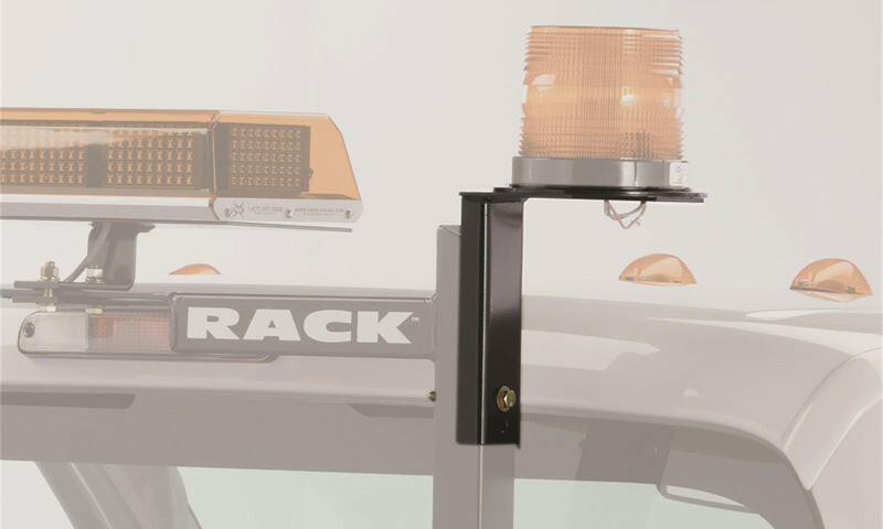 BackRack Light Bracket 6-1/2in Base Passenger Side Brackets BackRack