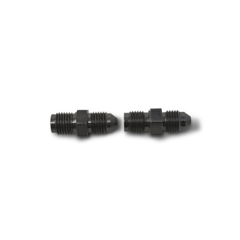 Russell Performance -3 AN SAE Adapter Fitting (2 pcs.) (Black) Fittings Russell