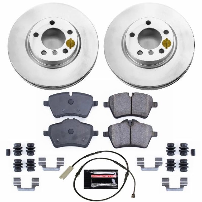 Power Stop 11-16 Mini Cooper Countryman Front Z23 Evolution Sport Coated Brake Kit Brake Kits - Performance D&S PowerStop