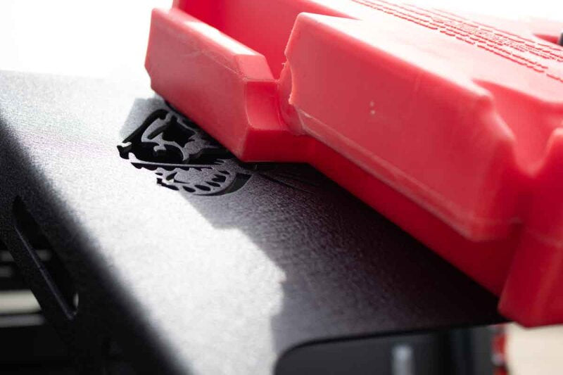 Fishbone Offroad 2020+ Jeep Gladiator Bed Storage Rack Steel Powdercoat Storage Racks Fishbone Offroad