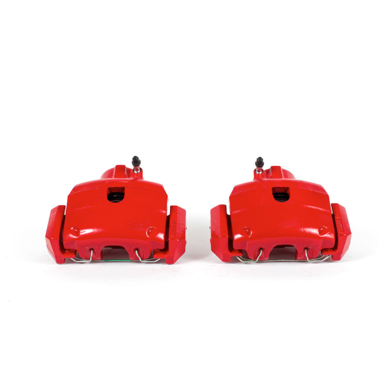 Power Stop 01-07 Ford Escape Front Red Calipers w/Brackets - Pair Brake Calipers - Perf PowerStop