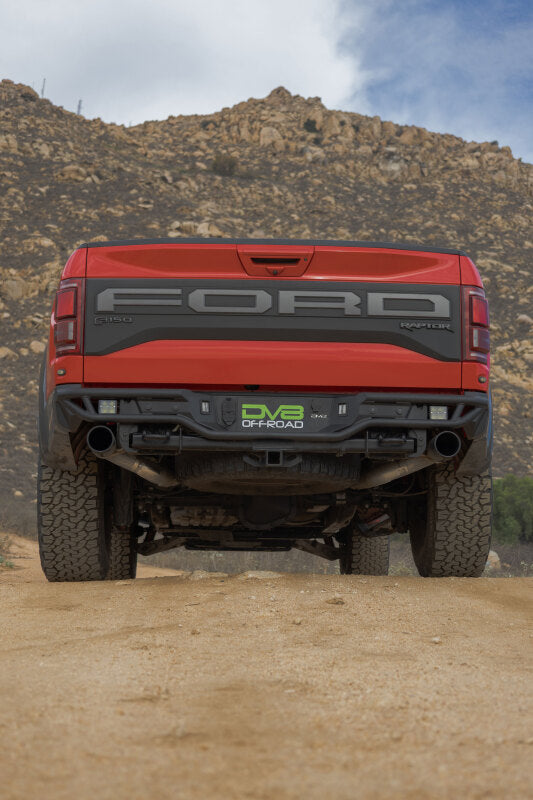 DV8 Offroad 2017-2020 Ford F-150 Raptor Tube Rear Bumper Bumpers - Steel DV8 Offroad