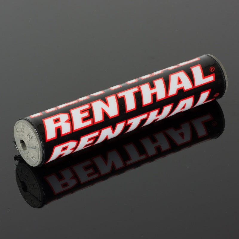 Renthal SX Pad 10 in. -Black/ Red Bar Pads Renthal