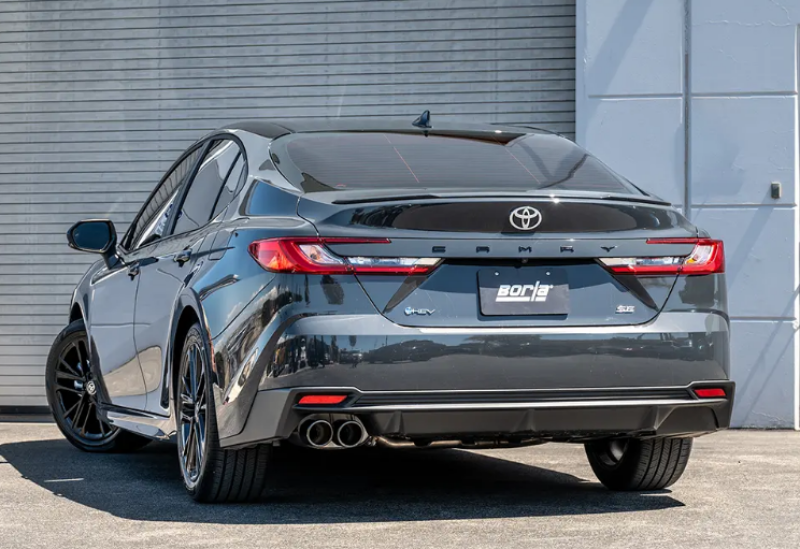 Borla 2025 Toyota Camry SE/XSE AT S-type Axle-Back Exhaust - 3.5in Black Chrome Tips Axle Back Borla