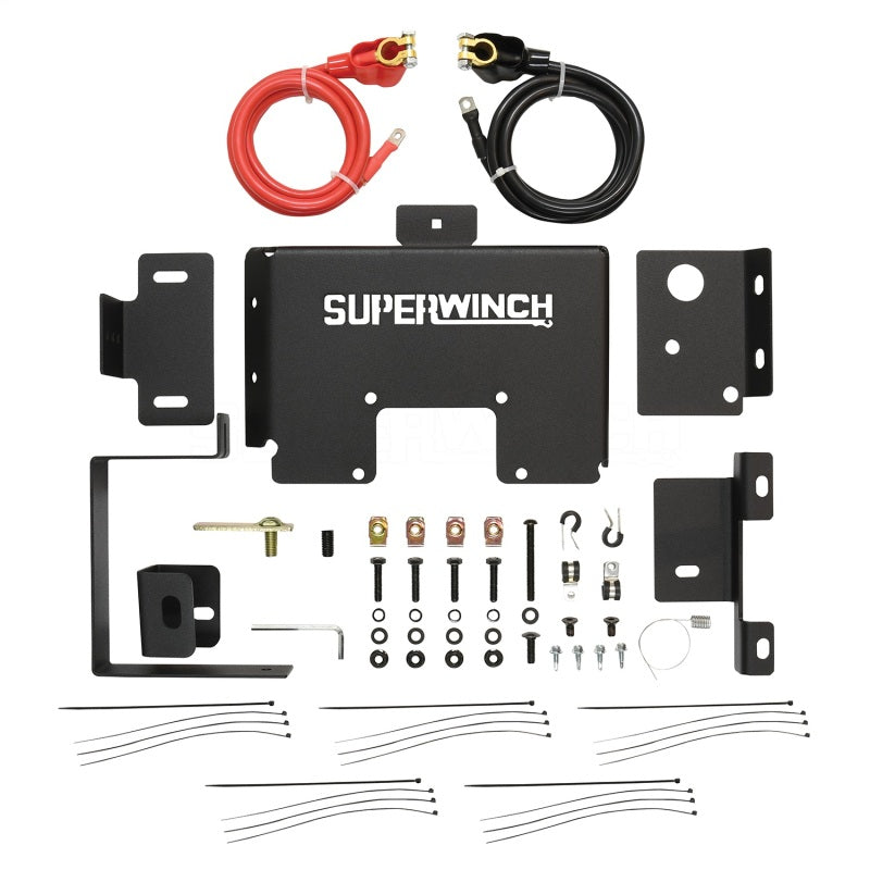 Superwinch 18-24 Jeep Wrangler JL Auxiliary Battery Mount Winch Accessories Superwinch