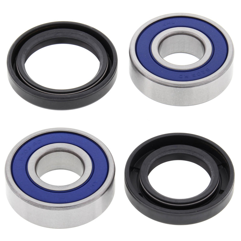 All Balls Racing 90-93 Kawasaki ZX600D (ZX-6) Wheel Bearing Kit Front Wheel Bearings All Balls Racing