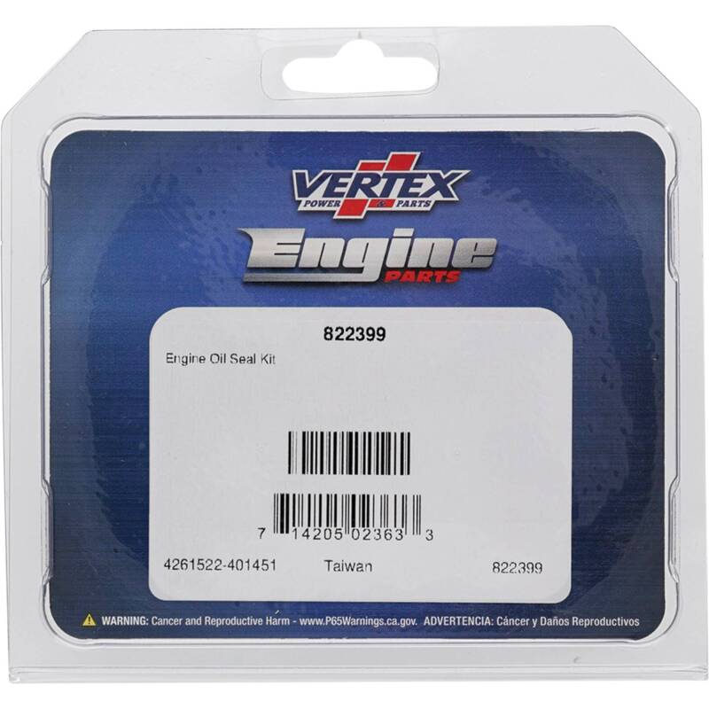 Vertex Gaskets 08-20 Kawasaki KLX140 Oil Seal Kit Engine Hardware Vertex Pistons