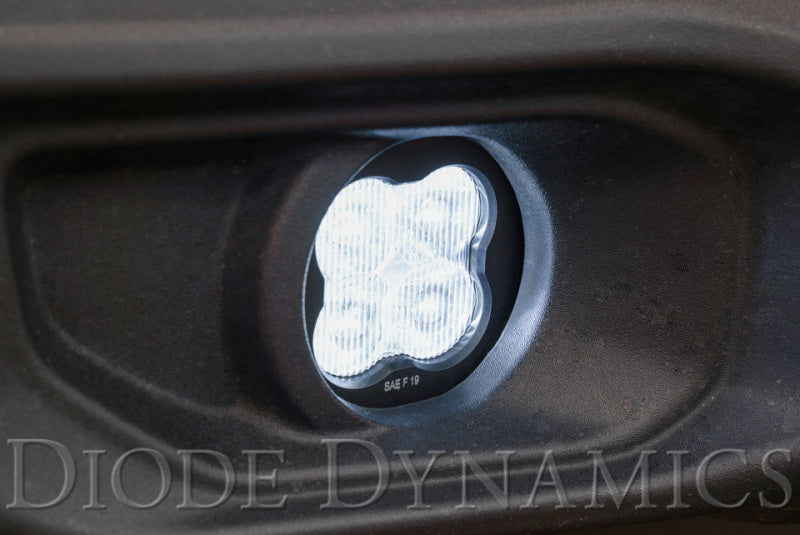 Diode Dynamics SS3 Pro Type MS Kit ABL - Yellow SAE Fog Light Accessories and Wiring Diode Dynamics