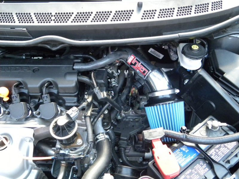 Injen 06-11 Honda Civic Ex 1.8L 4cyl Black Tuned Air Intake w/ MR Tech/Nano-Fiber Dry Filter Cold Air Intakes Injen