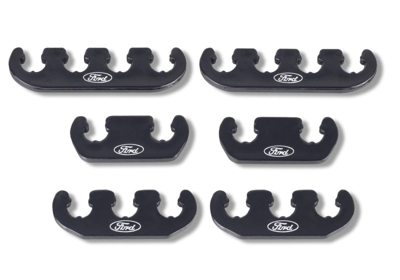 Ford Racing Wire Dividers 4 to 3 to 2 - Black w/ White Ford Logo Hardware Kits - Other Ford Racing