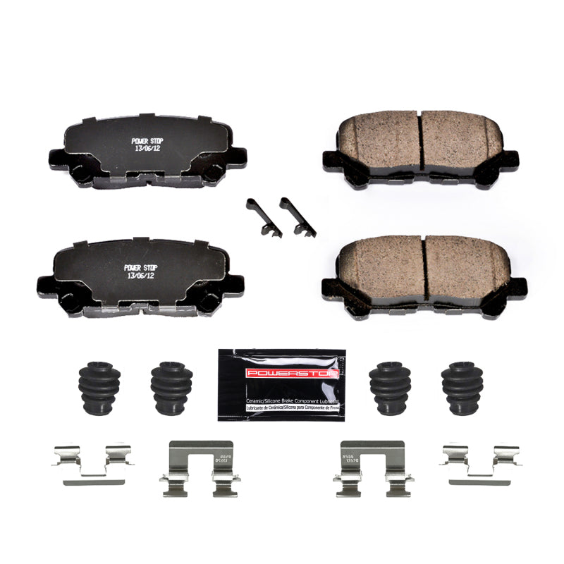 Power Stop 12-15 Honda Pilot Rear Z23 Evolution Sport Brake Pads w/Hardware Brake Pads - Performance PowerStop