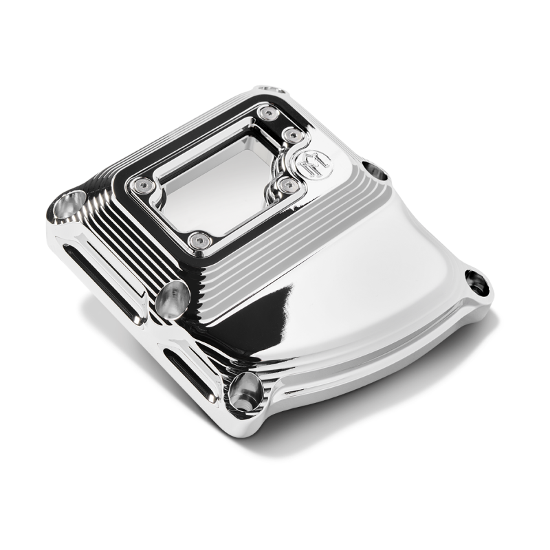 Performance Machine Vision Trans Cover W/Bezel - Chrome Engine Covers Performance Machine