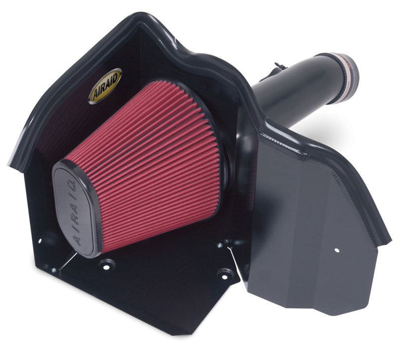Airaid 07-14 Toyota Tundra/Sequoia 4.6L/5.7L V8 CAD Intake System w/ Tube (Dry / Red Media) Cold Air Intakes Airaid