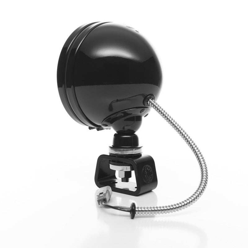 KC HiLiTES Daylighter 6in. Halogen Light 100w Spread Beam (Pair Pack System) - Black SS Light Bars & Cubes KC HiLiTES