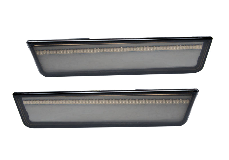 Oracle 11-14 Dodge Charger Concept Sidemarker Set (Rear Only) - Tinted - No Paint Light Strip LED ORACLE Lighting