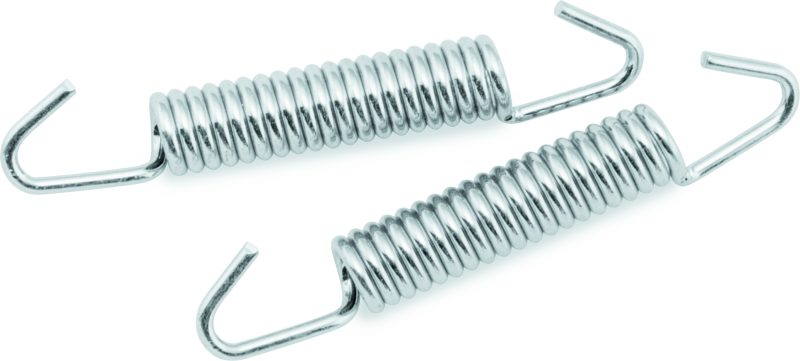 BikeMaster Exhaust Springs (Pair) - 57mm Exhaust Hardware BikeMaster