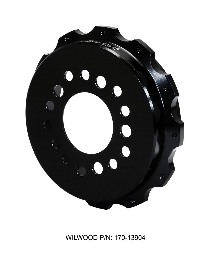Wilwood Hat-Park Brake 1.341in Offset 5 x 4.53/4.75/5.00 - 12 on 8.75in Brake Rotors - 2 Piece Wilwood