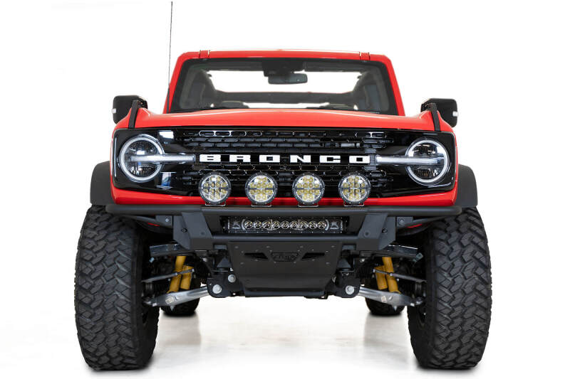 Addictive Desert Designs 21-22 Ford Bronco Pro Bolt-On Front Bumper Bumpers - Steel Addictive Desert Designs