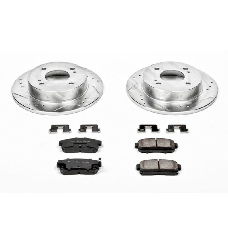 Power Stop 01-02 Infiniti G20 Rear Z23 Evolution Sport Brake Kit Brake Kits - Performance D&S PowerStop