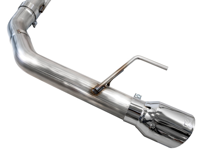 AWE 2024 Ford Mustang GT Fastback S650 RWD Track Edition Catback Exhaust w/ Dual Chrome Silver Tips Catback AWE Tuning