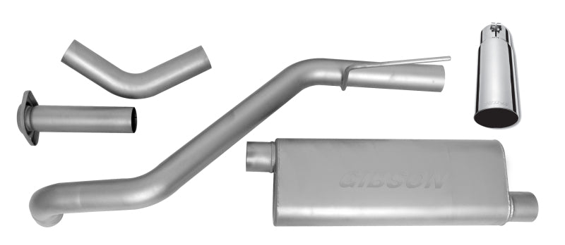 Gibson 05-07 Jeep Grand Cherokee Laredo 4.7L 3in Cat-Back Single Exhaust - Stainless Catback Gibson