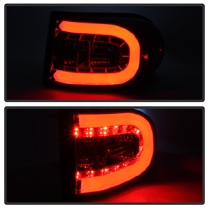 Spyder Toyota FJ Cruiser 07-13 Light Bar LED Tail Lights Smoke ALT-YD-TFJ07-LBLED-SM Tail Lights SPYDER