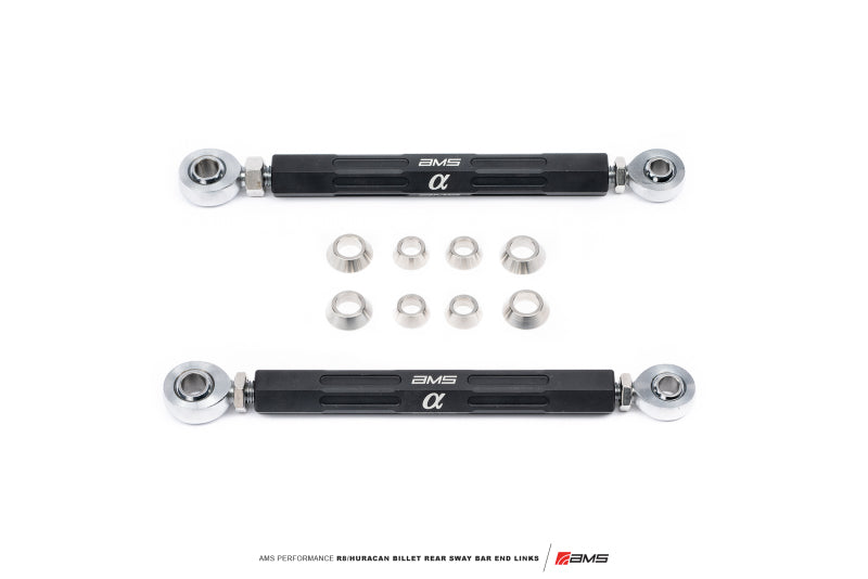 AMS Performance Audi R8 / Lamborghini Huracan Billet Rear Sway Bar End Links Sway Bar Endlinks AMS