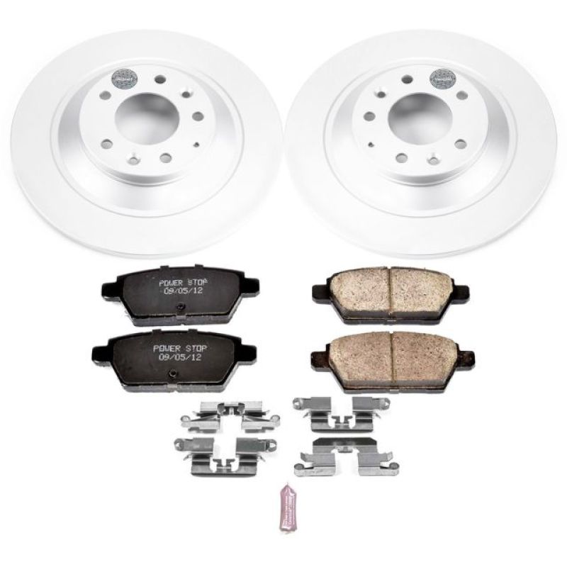 Power Stop 06-07 Mazda 6 Rear Z17 Evolution Geomet Coated Brake Kit Brake Kits - Performance Blank PowerStop