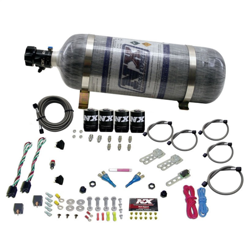 Nitrous Express Dodge EFI Dual Stage Nitrous Kit (50-150HP x 2) w/Composite Bottle Nitrous Systems Nitrous Express