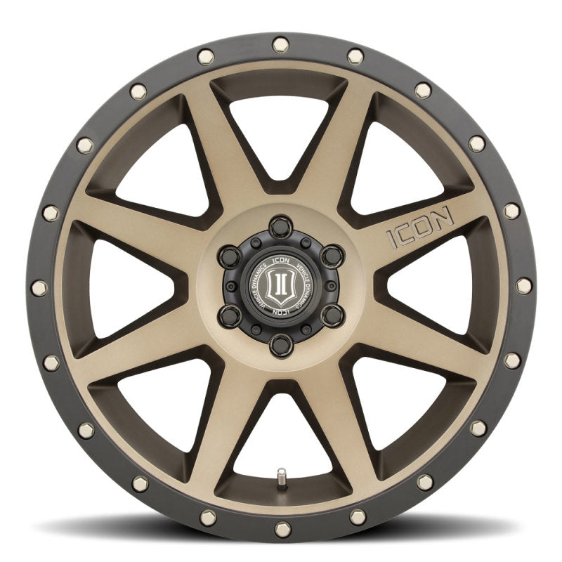 ICON Rebound 20x9 6x5.5 0mm Offset 5in BS Bronze Wheel Wheels - Cast ICON