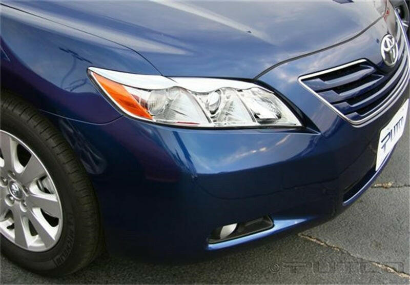 Putco 07-09 Toyota Camry (eyebrow Style) Head Lamp Overlays & Rings Exterior Trim Putco