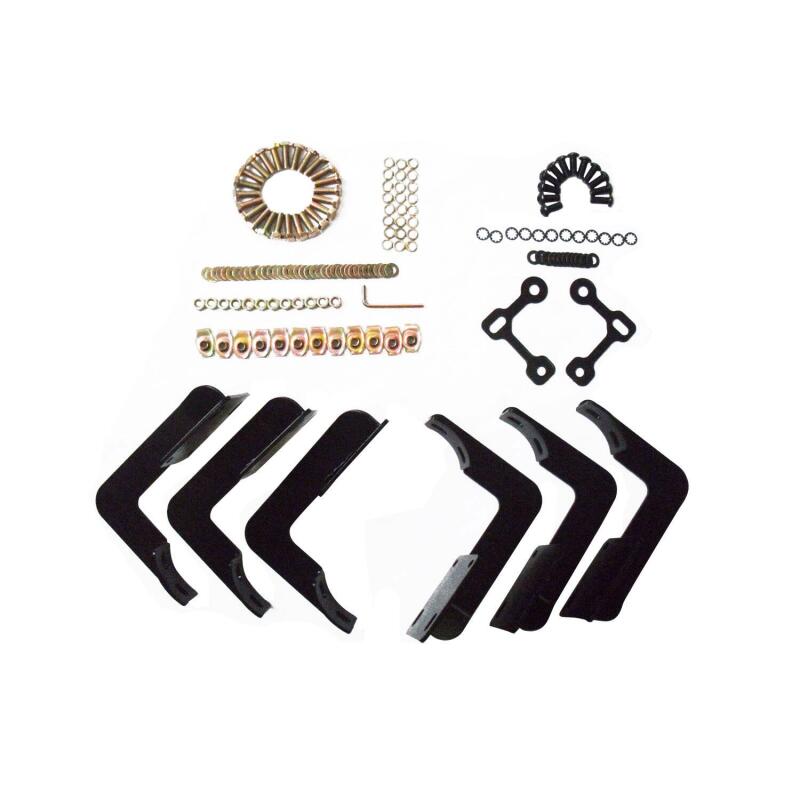 Westin 1999-2016 Ford F-250/350/450/550 Crew Cab PRO TRAXX 4 Oval Nerf Step Bars - SS Nerf Bars Westin