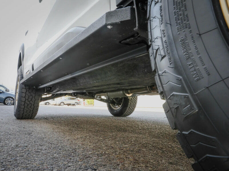 aFe POWER 20-23 Subaru Outback H4 2.4L (t) / H4 2.5L Terra Guard Trail Steps - Black Nerf Bars aFe